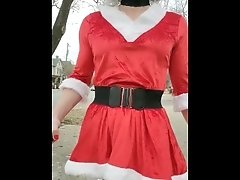 Exhibitionist Crystal sissy Claus, 1