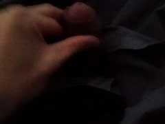 Stroking my small dick