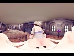 VR 360 4K Video Anime Ryza Ryza atelier Face-to-face sitting