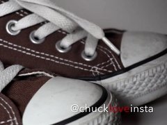 My Sister's Shoes: Converse Brown