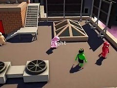 Gang beasts with family