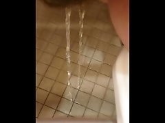 Disabled babe pees in the shower of nursing home moans in pleasure