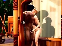 Sims 4- Study Session Turns into Fuck Session with College Crush